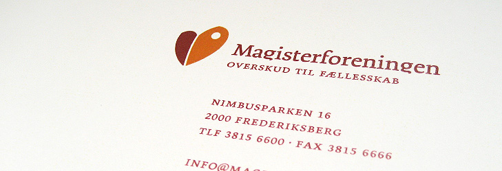 Visual Identity For The Danish Association of Masters and PhD's