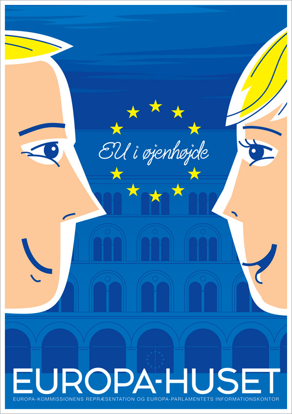 mulighed Lærd resultat Plakat til Europa-Huset