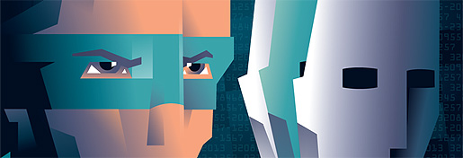 Illustrationer om identitetstyveri til Magasinet Scandinavian Traveller